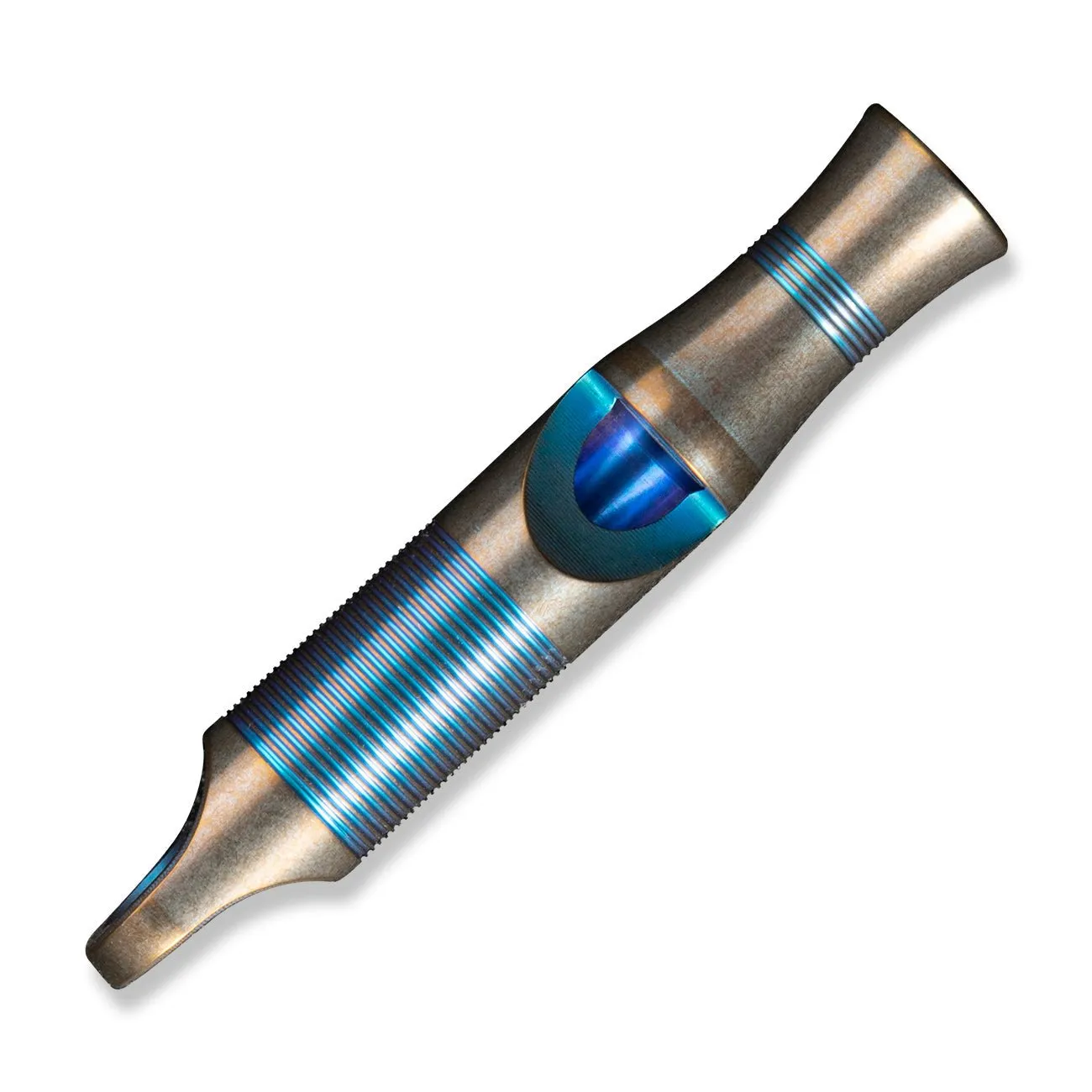 WeKnife A-05BP Signalpfeife Titan Blau mit Paracord
