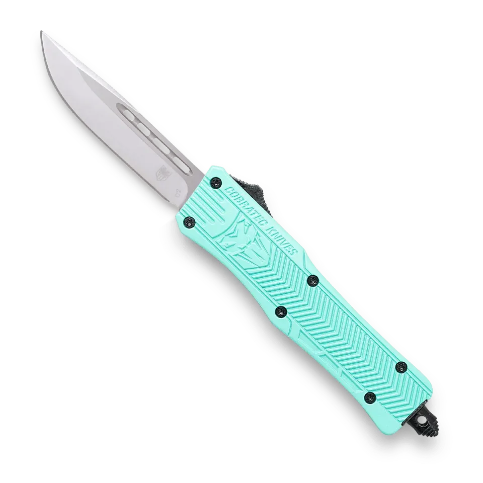 CobraTec CTK-1 OTF-Messer Small Mint Blue D2