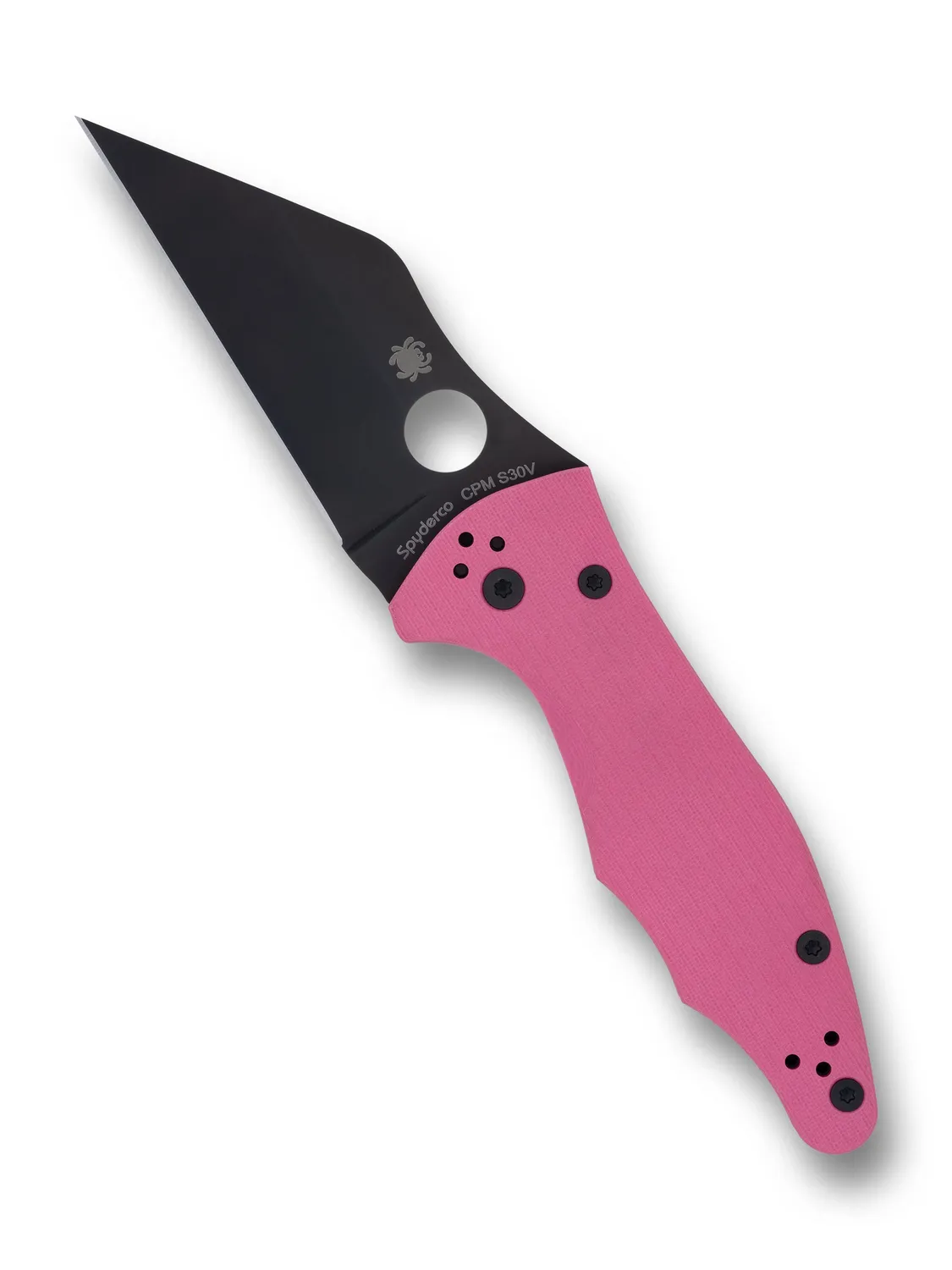 Spyderco Yojimbo 2 Sprint Run Taschenmesser pink DLC S30V