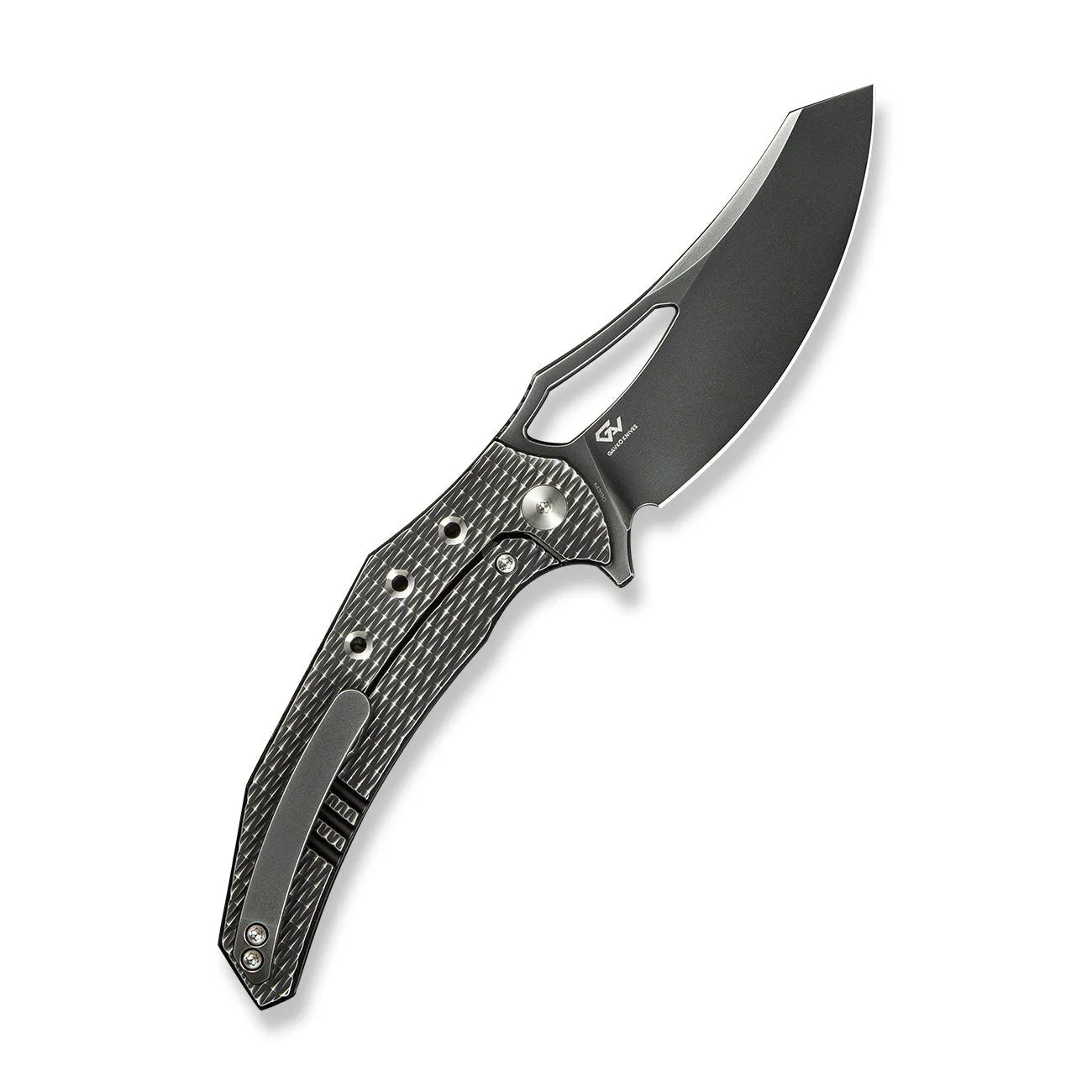 WeKnife Epaulette WE24024-4 Taschenmesser Titan M390 Grau