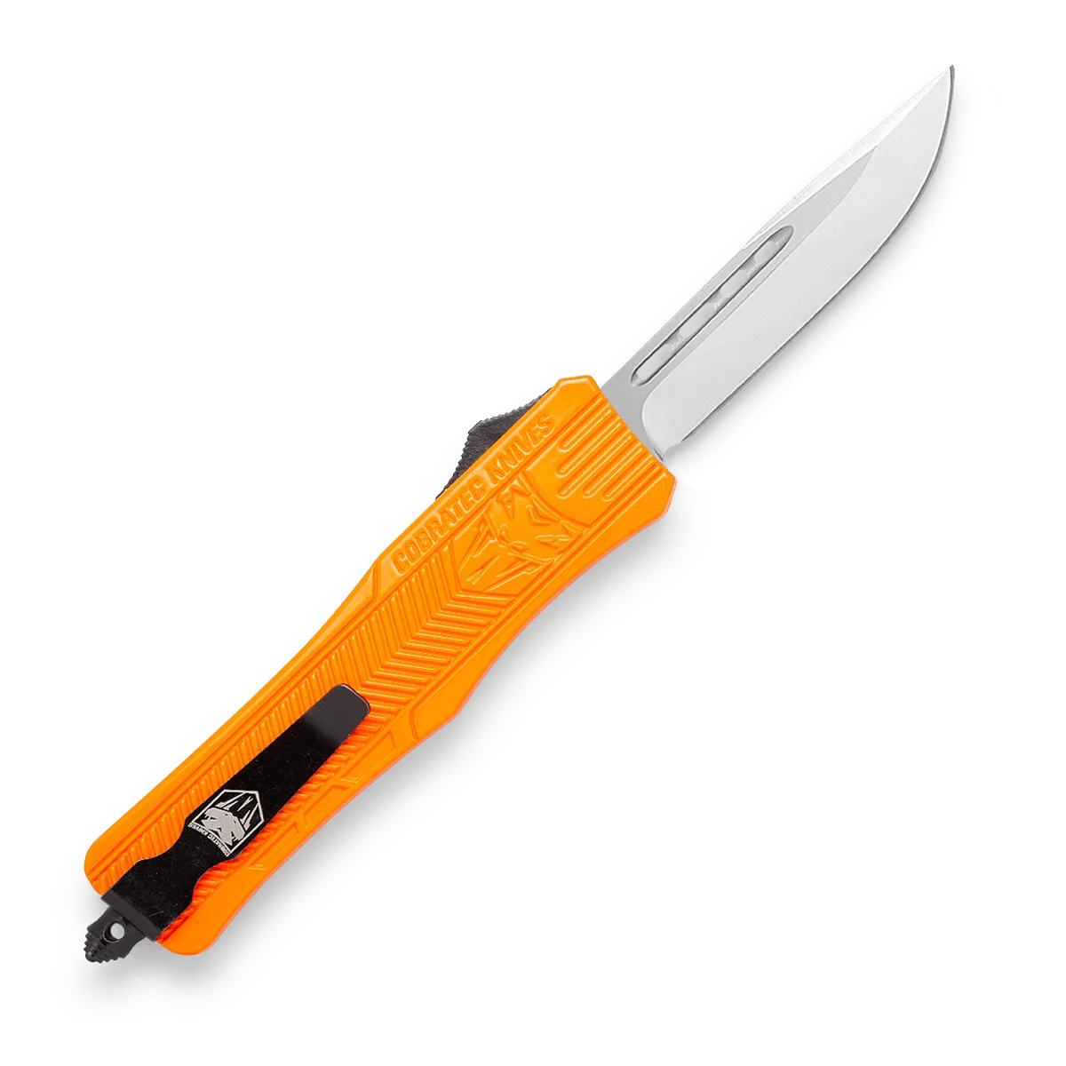 CobraTec CTK-1 Medium OTF Messer Orange D2