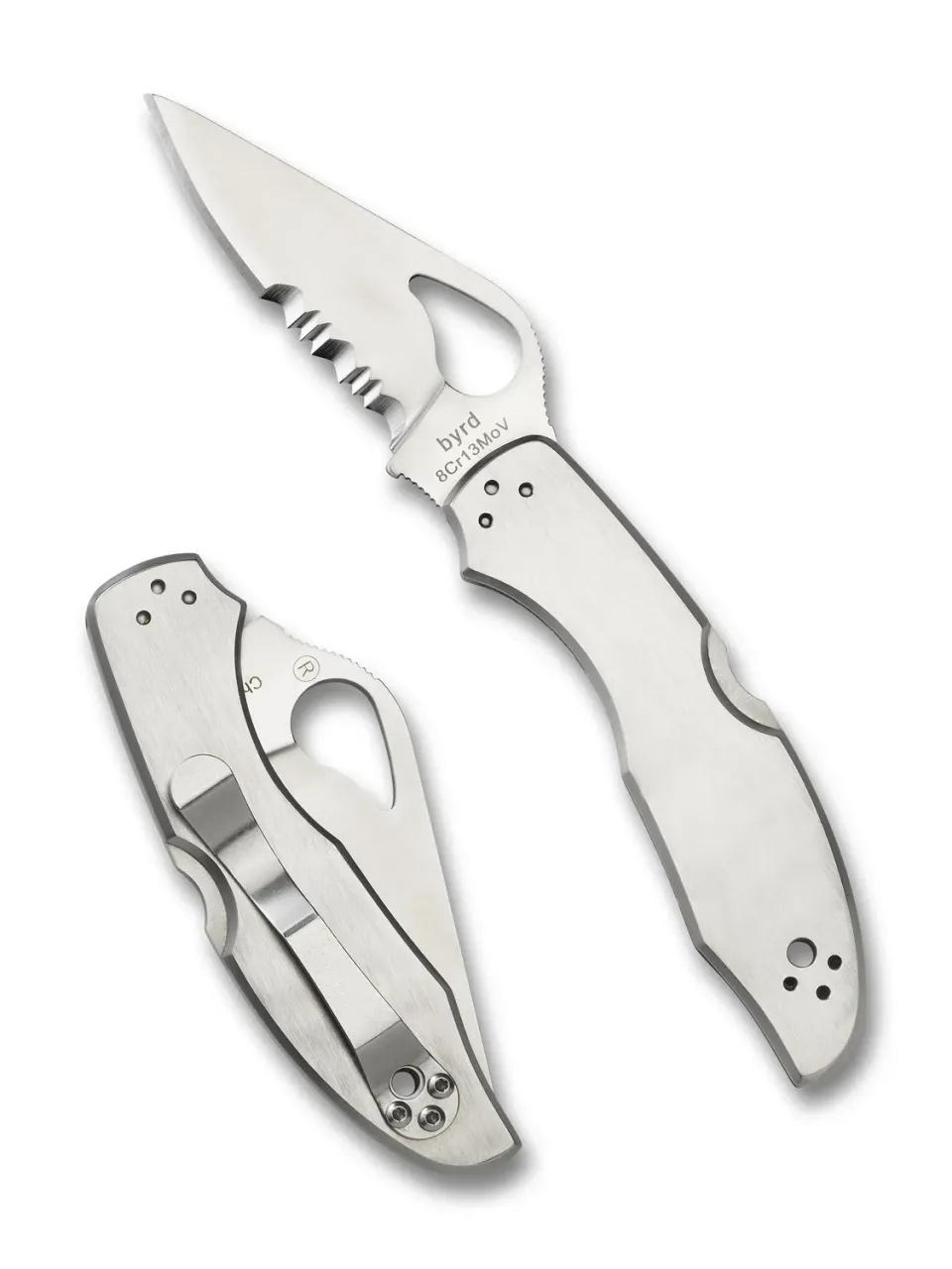 Byrd Meadowlark 2 Taschenmesser Edelstahl Glatte Klinge
