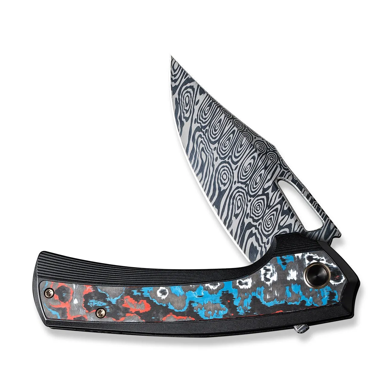 WeKnife Nefaris WE22040F-DS1 Taschenmesser Damasteel Carbon