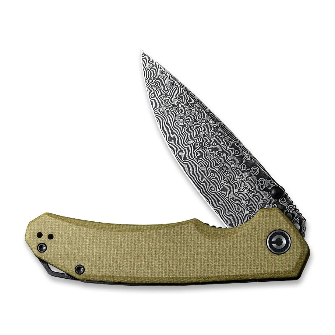 Civivi Brazen C2102DS-2 Taschenmesser Damast Micarta