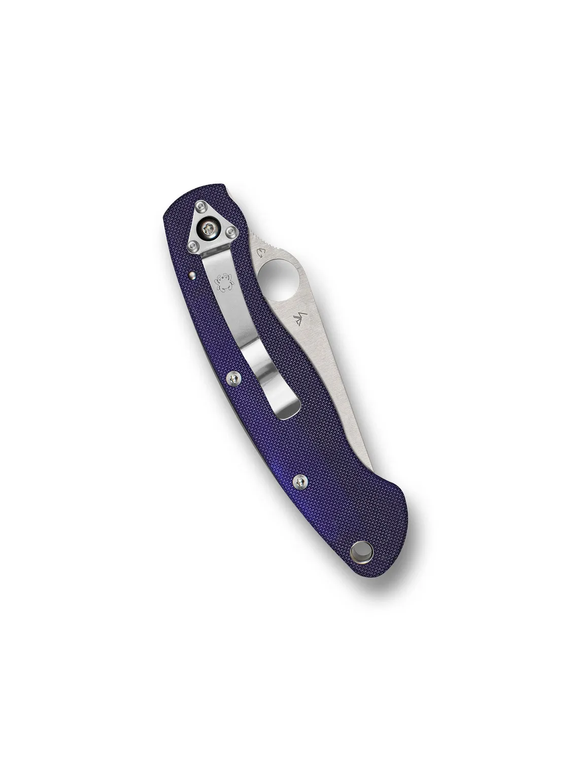 Spyderco Military Model Klappmesser CPM-S110V Dunkelblau