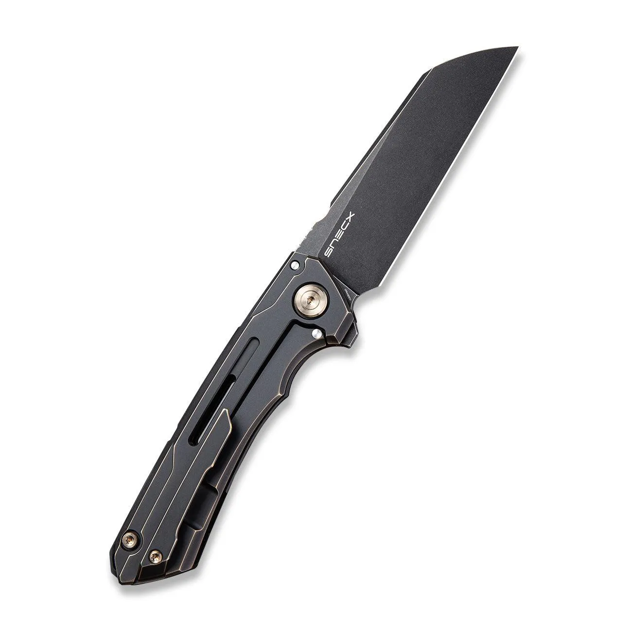 WeKnife Mini Buster 2003B Taschenmesser Bronze Titan