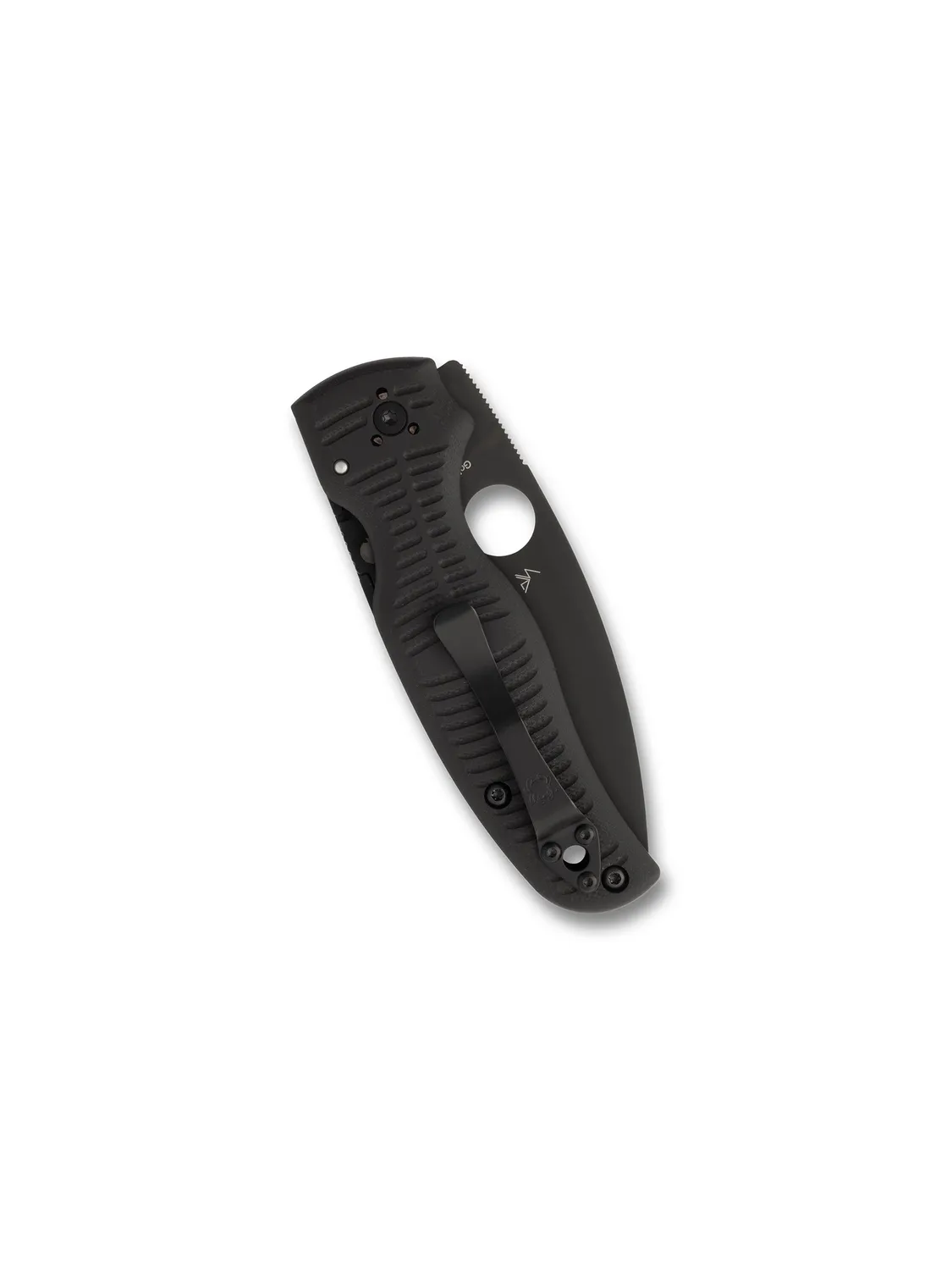 Spyderco Shaman Salt Taschenmesser schwarz DLC MagnaCut