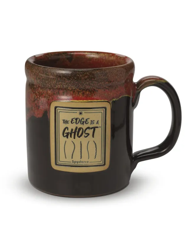 Byrd Spyderco Mug Tasse Keramik The Edge is a Ghost