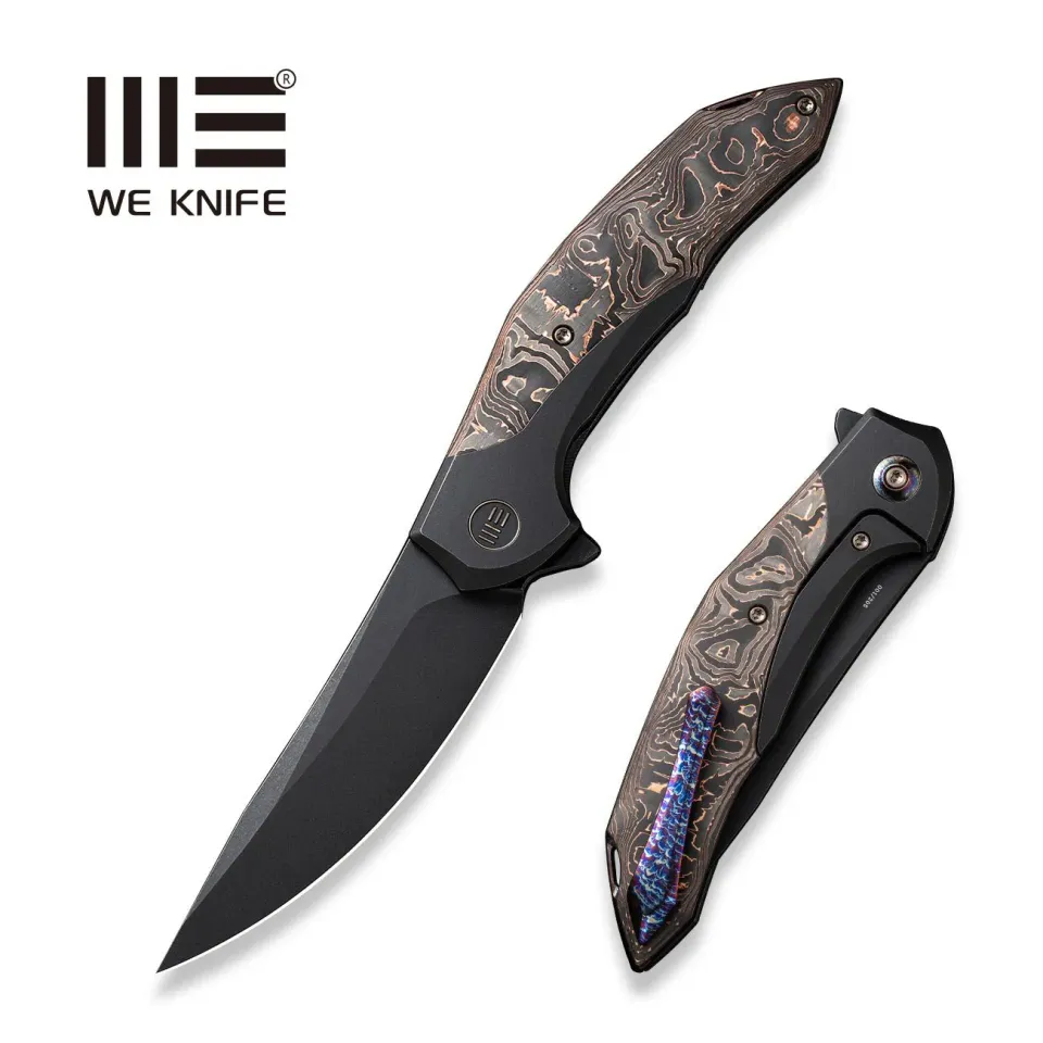 WeKnife Merata WE22008B-1 Taschenmesser Kupfer Carbon