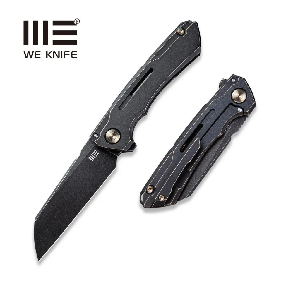 WeKnife Mini Buster 2003B Taschenmesser Bronze Titan