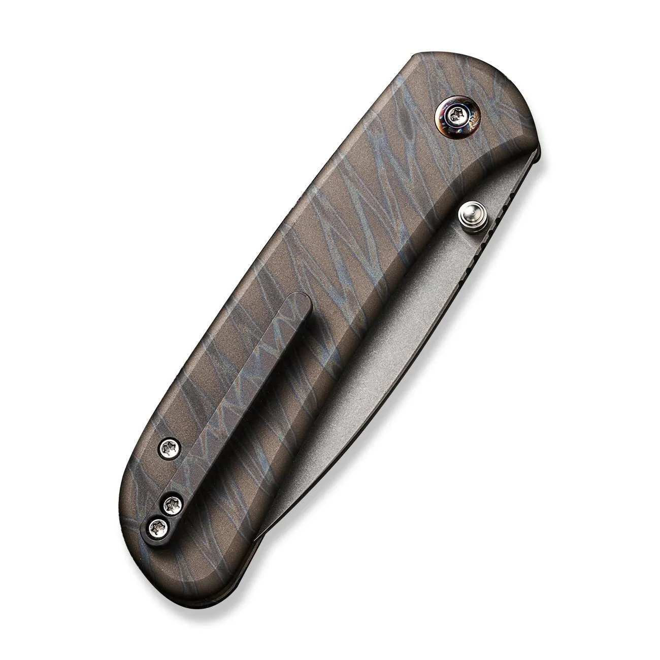 WeKnife Qubit WE22030F-4 Taschenmesser 20CV Tiger Stripe