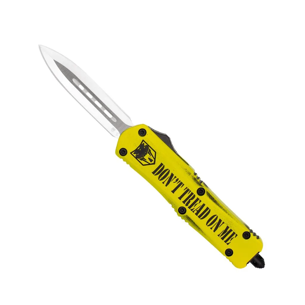 CobraTec FS-3 Don´t Tread OTF-Messer D2 7,6 cm