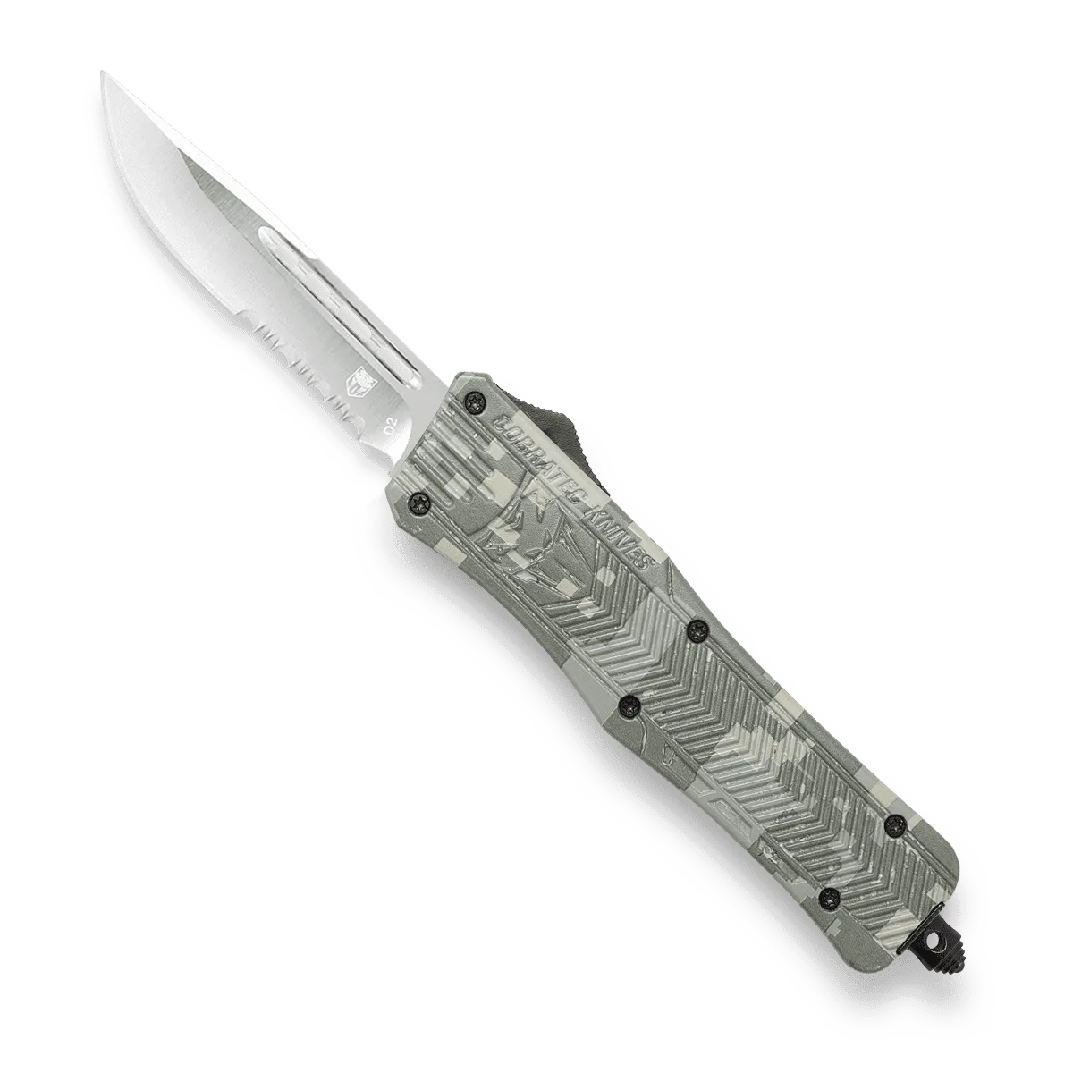 CobraTec CTK-1 Medium OTF Messer Army Digi Camo D2