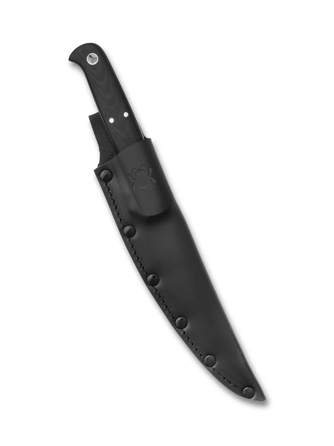 Spyderco Shelter Cove G-10 Filetiermesser mit Lederscheide
