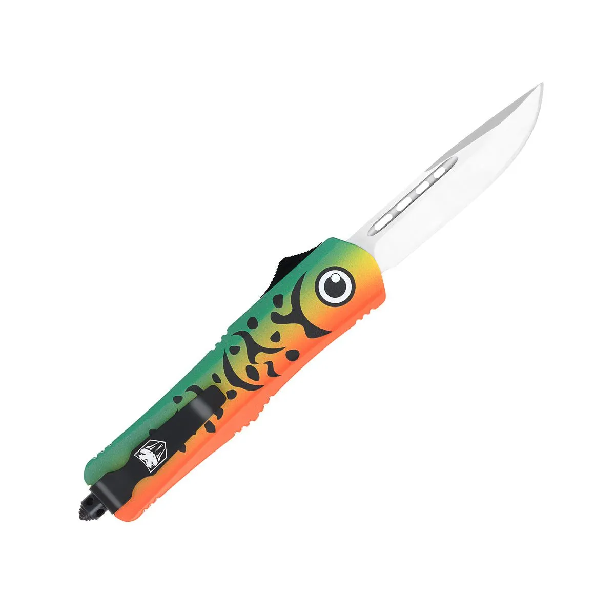 CobraTec FS-3 Green Lure OTF-Messer D2 Cerakote