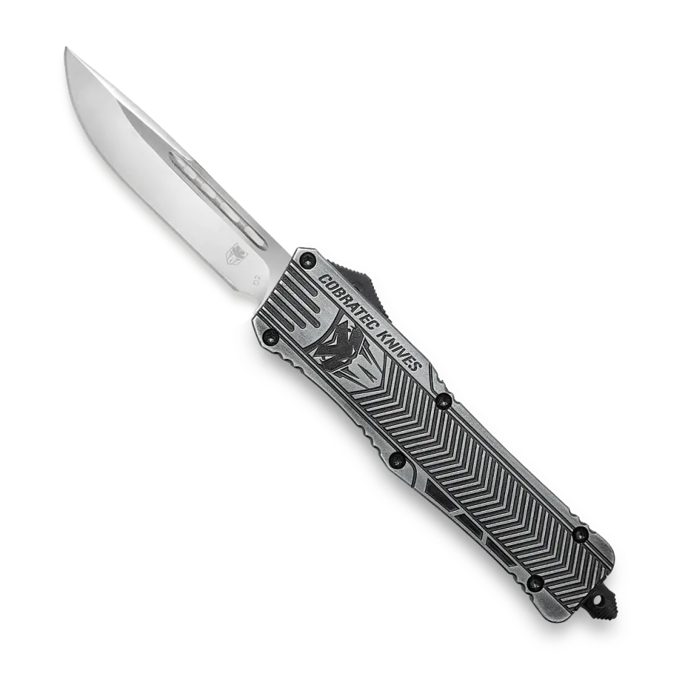 CobraTec CTK-1 Large OTF-Messer Stonewash D2