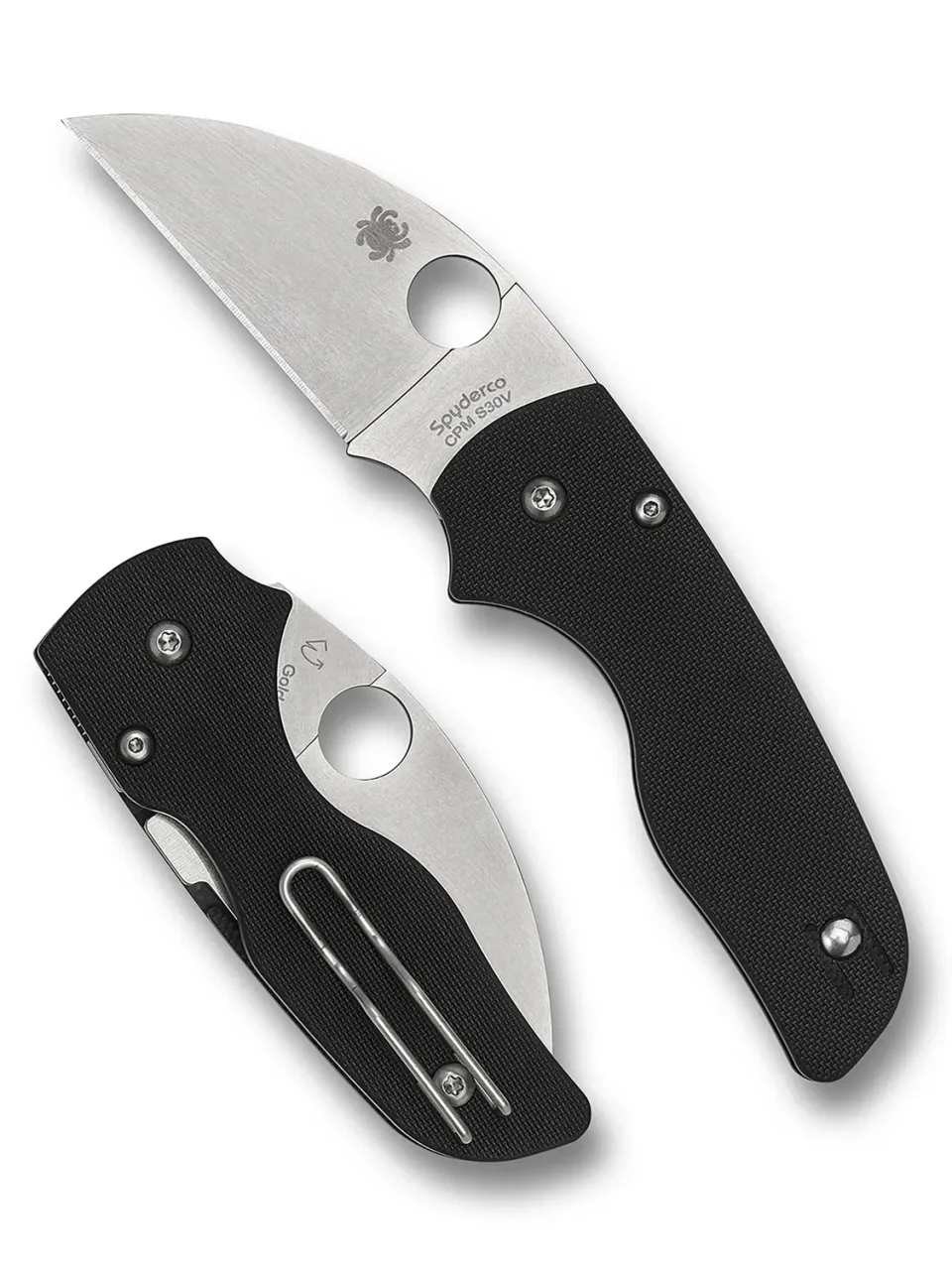 Spyderco Lil Native Wharncliffe Taschenmesser S30V G-10