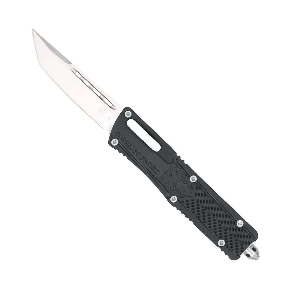 CobraTec Sidewinder Large OTF-Messer D2 Aluminium