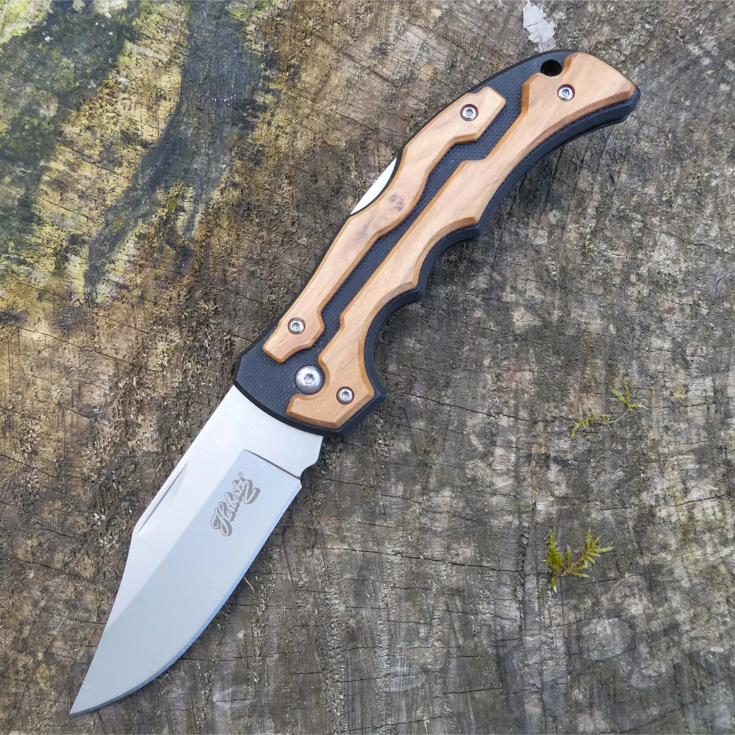 Herbertz Selektion Taschenmesser Olive 440 8,7 cm