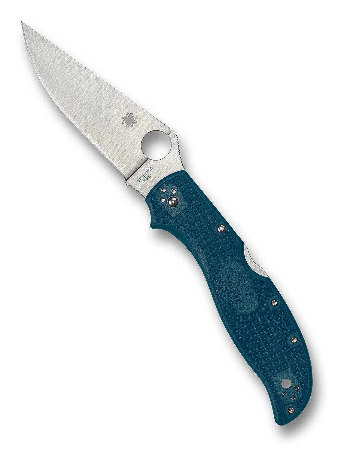 Spyderco Stretch 2 XL Lightweight Klappmesser K390 blau