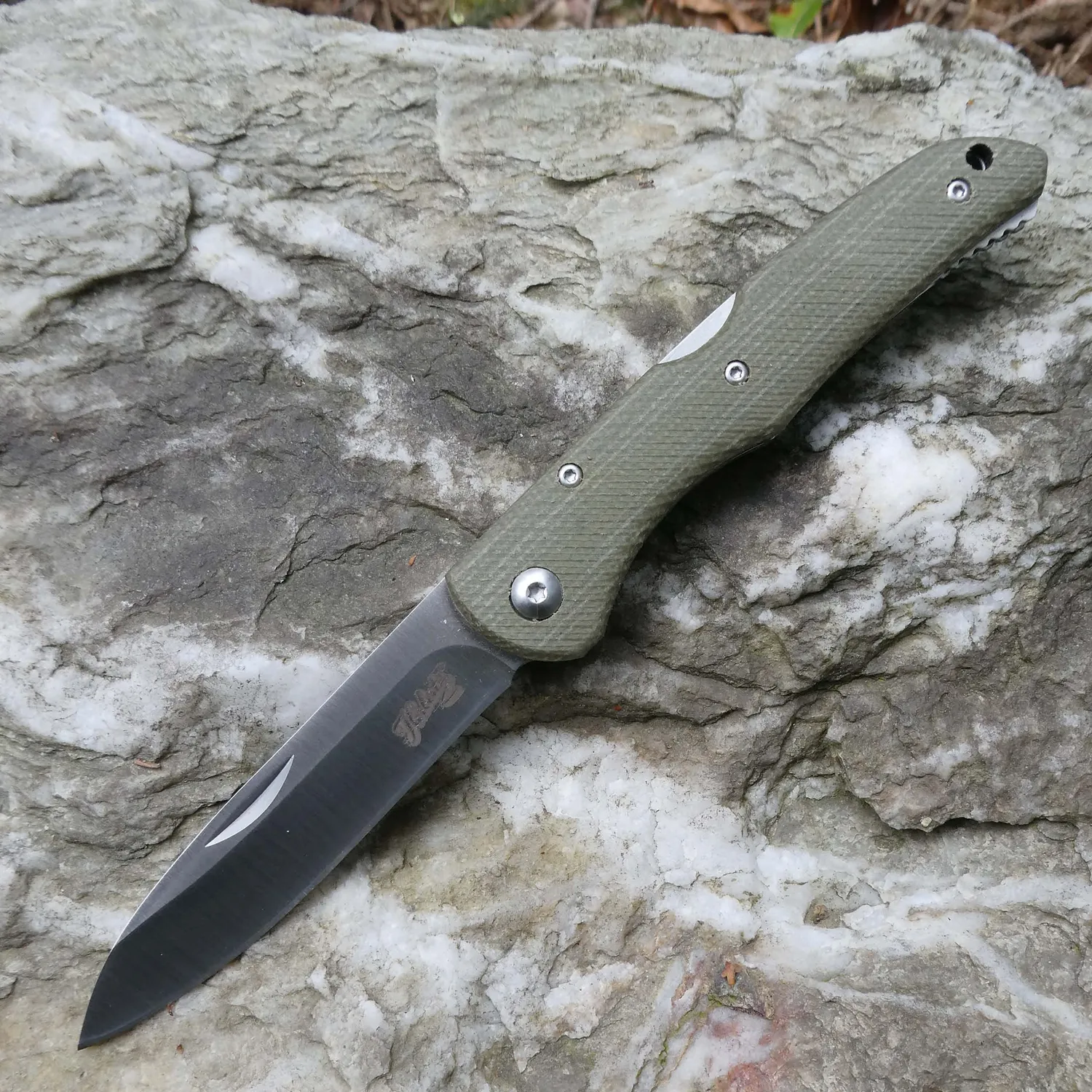 Herbertz Selektion Taschenmesser Micarta 440 Back Lock
