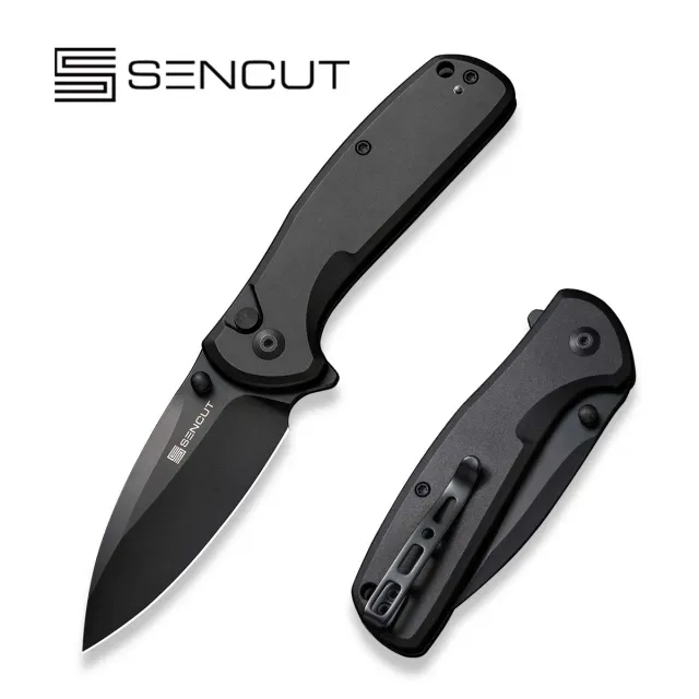 SENCUT ArcBlast S22043B-1 Klappmesser schwarz Aluminium