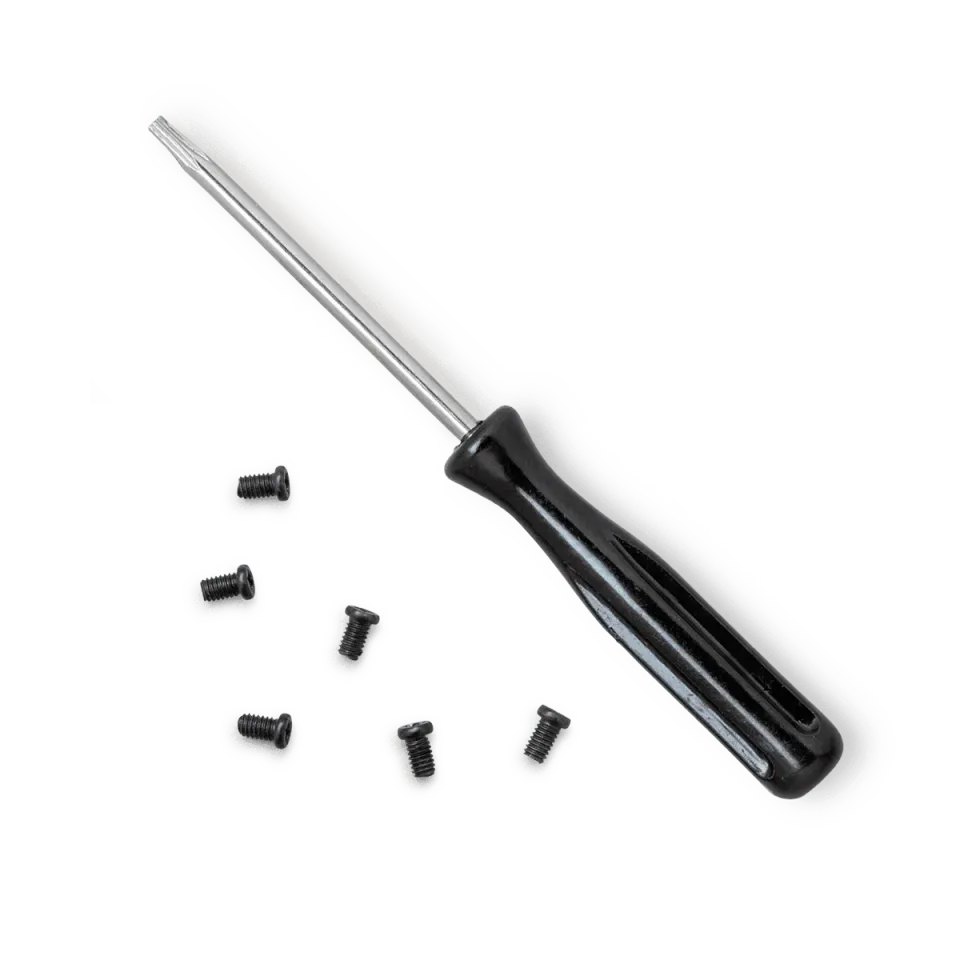 CobraTec CTK-1 Schraubenset T8 klein 6-teilig