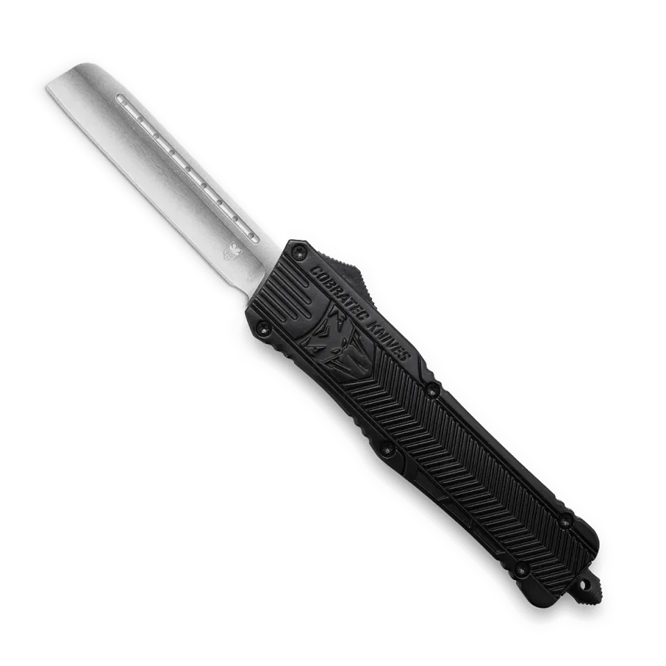CobraTec CTK-1 OTF-Messer Large D2 Black Cerakote