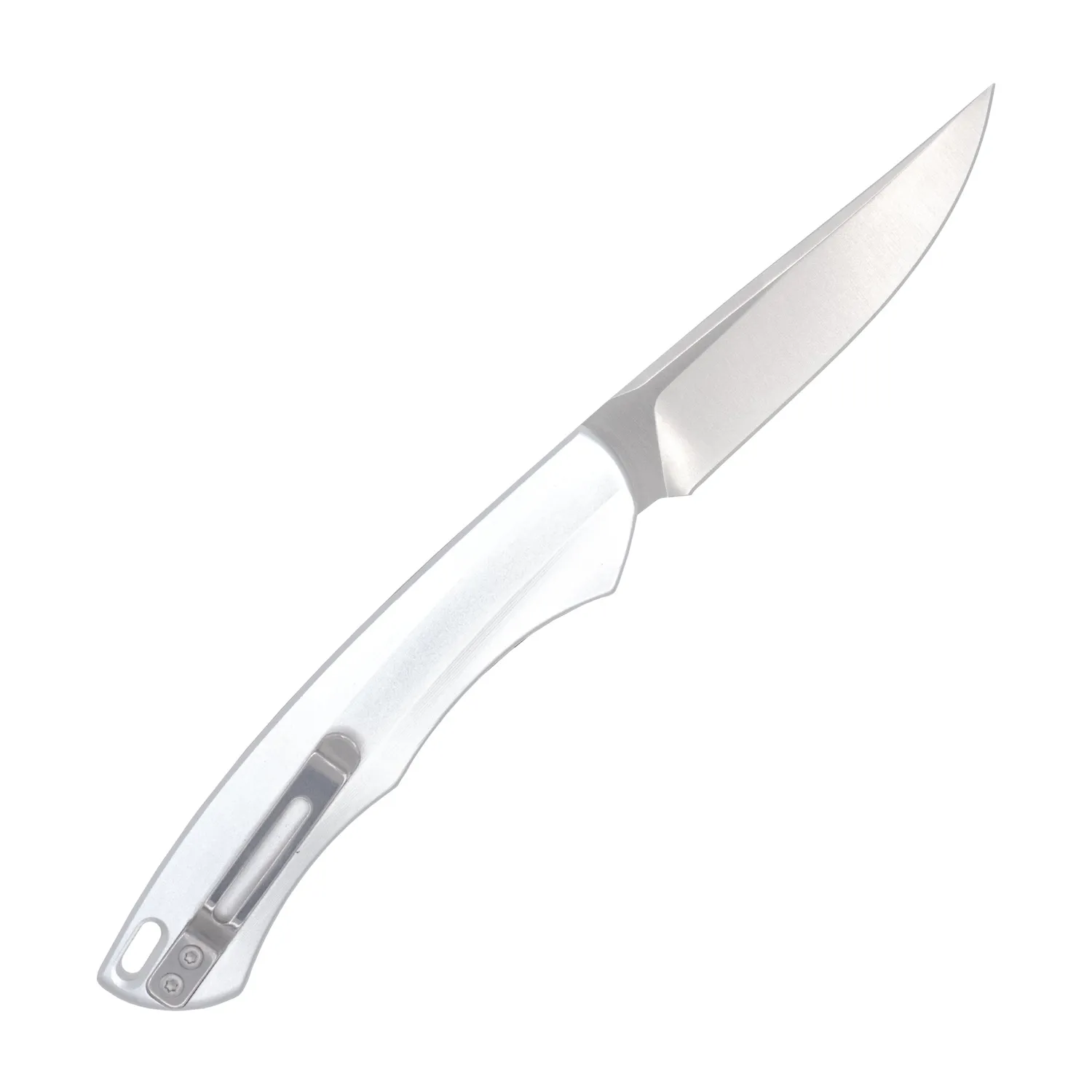 CobraTec Savage Hidden Release Klappmesser M390 Silber
