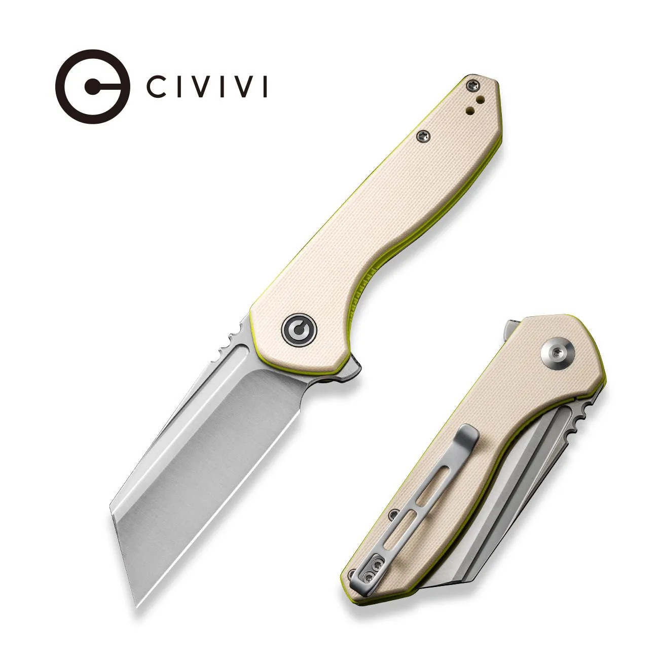 CIVIVI ExOne C23036-2 Klappmesser Nitro-V G10 Ivory