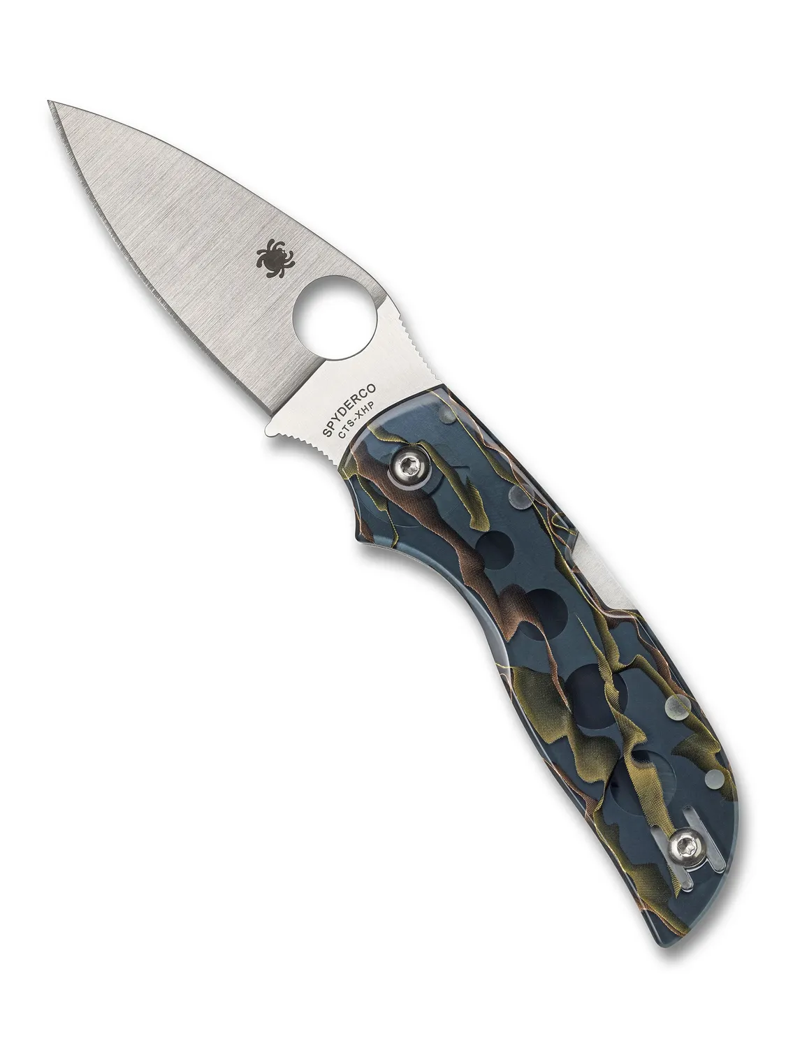 Spyderco Chaparral Raffir Noble Taschenmesser transluzent