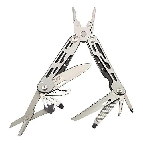 Herbertz Top Collection Multitool 14in1 10,3 cm mit Etui