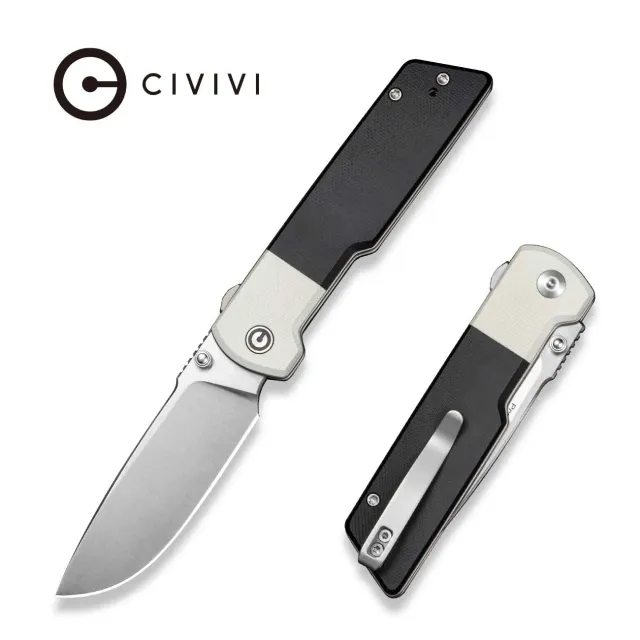 Civivi Zygon C25035 Taschenmesser G10 schwarz-weiß Nitro-V