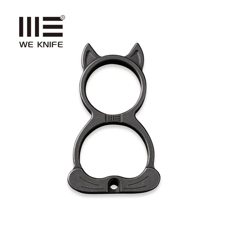 WeKnife WE Cat A-07E Anhänger Titan Schwarz Kette