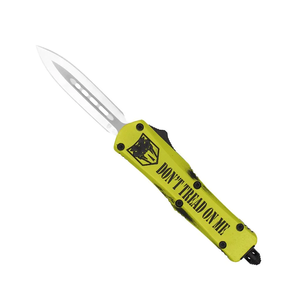 CobraTec Small FS-3 OTF-Messer Don’t Tread D2
