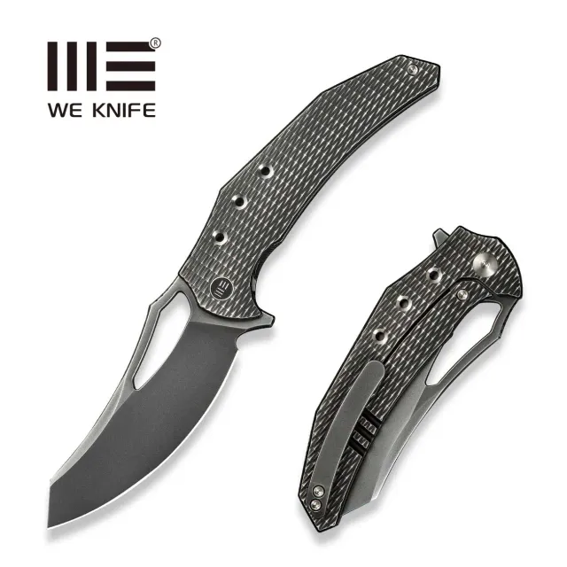 WeKnife Epaulette WE24024-4 Taschenmesser Titan M390 Grau