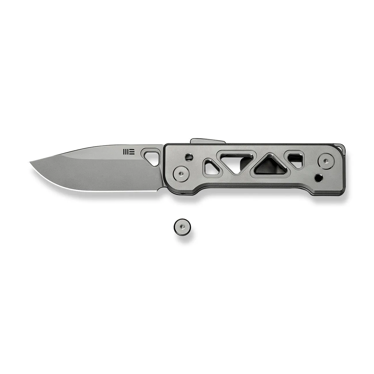 WeKnife Tyro WE24001-2 Klappmesser Titan grau 20CV