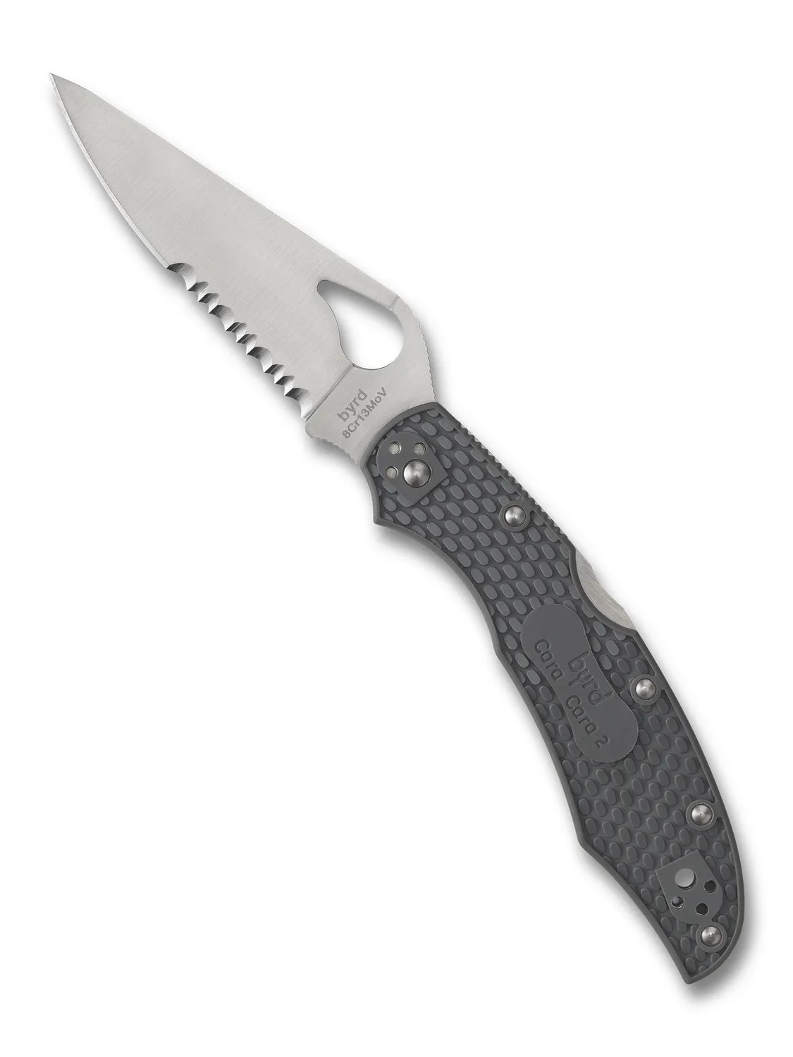 Byrd Cara Cara 2 Lightweight Taschenmesser Schwarz glatt
