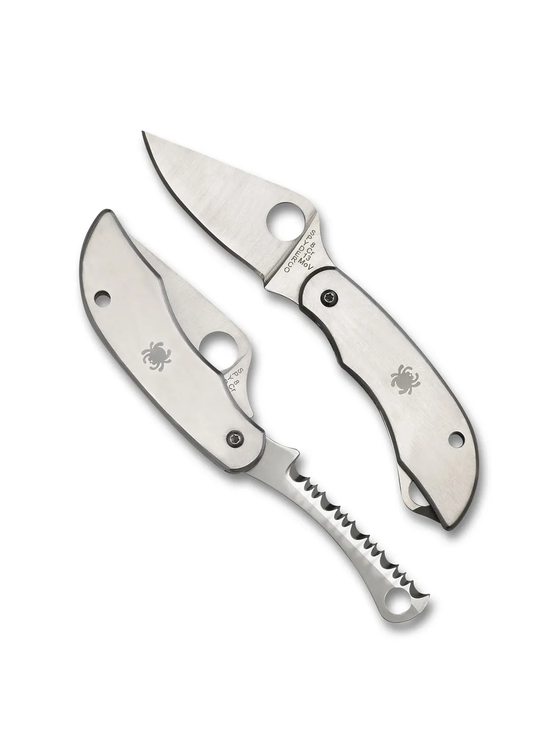 Spyderco ClipiTool Serrated Taschenmesser Edelstahl