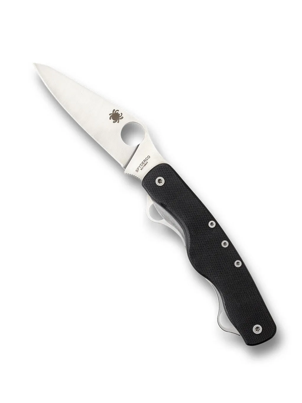 Spyderco ClipiTool Standard Multitool Schwarz G-10