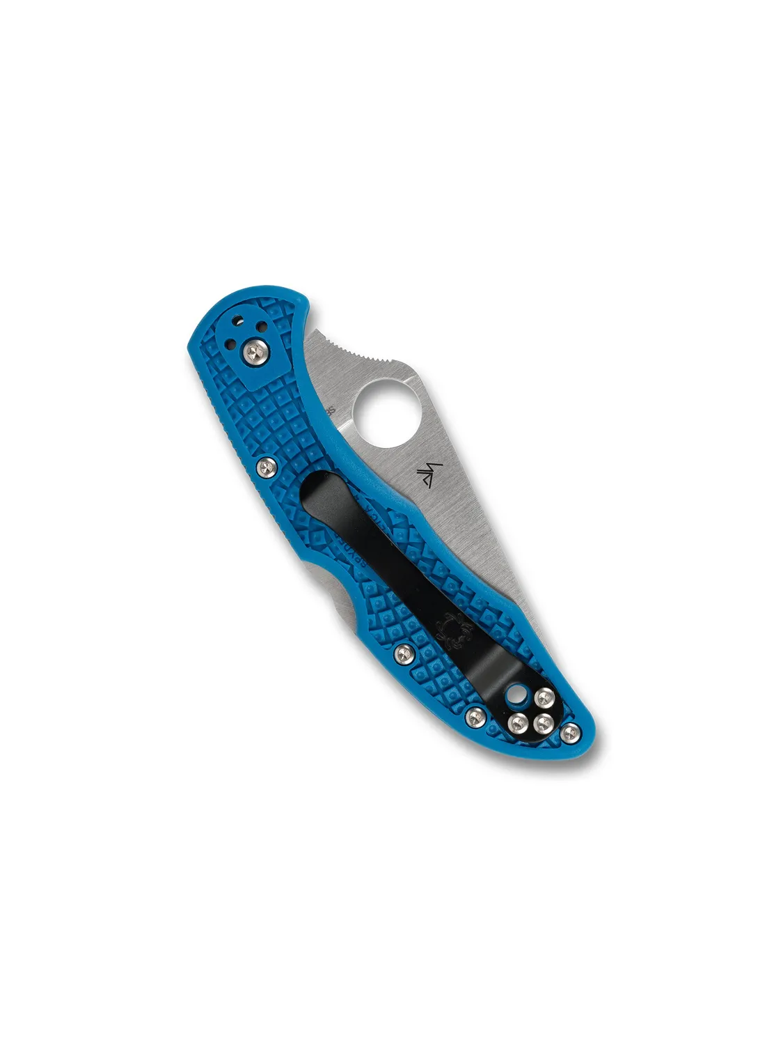 Spyderco Delica 4 Taschenmesser blau NLEOMF