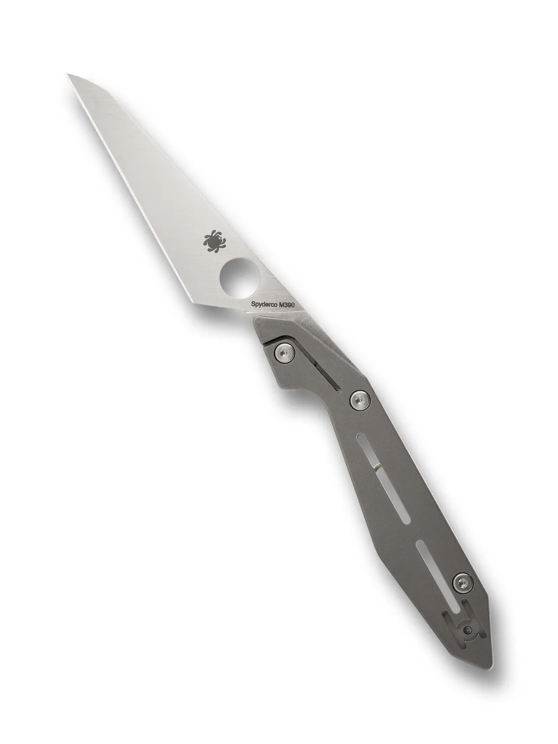 Spyderco Nand Slipit Taschenmesser M398 Titan o. Verriegelung