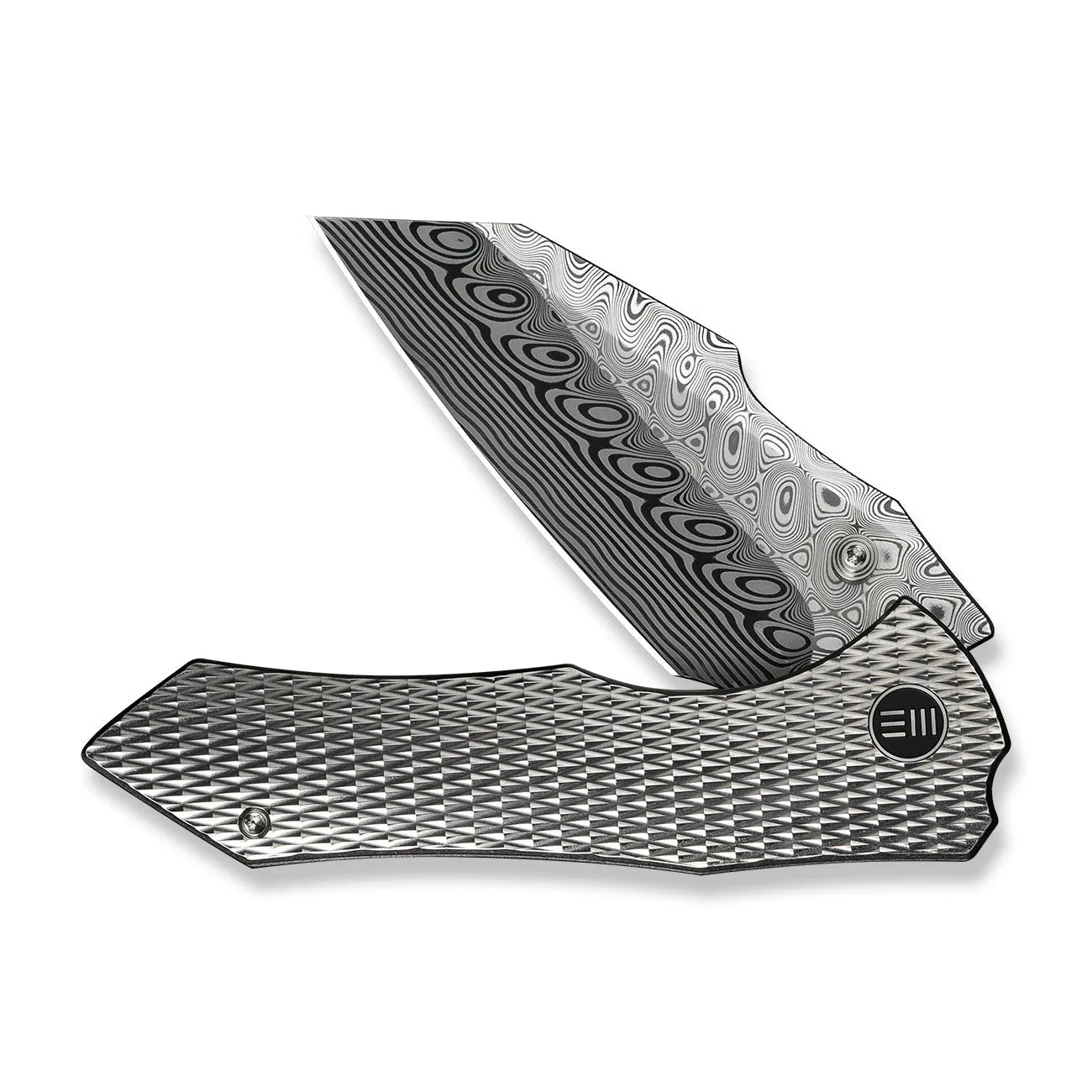 WEKnife High-Fin XL WE24010-DS1 Klappmesser Damasteel