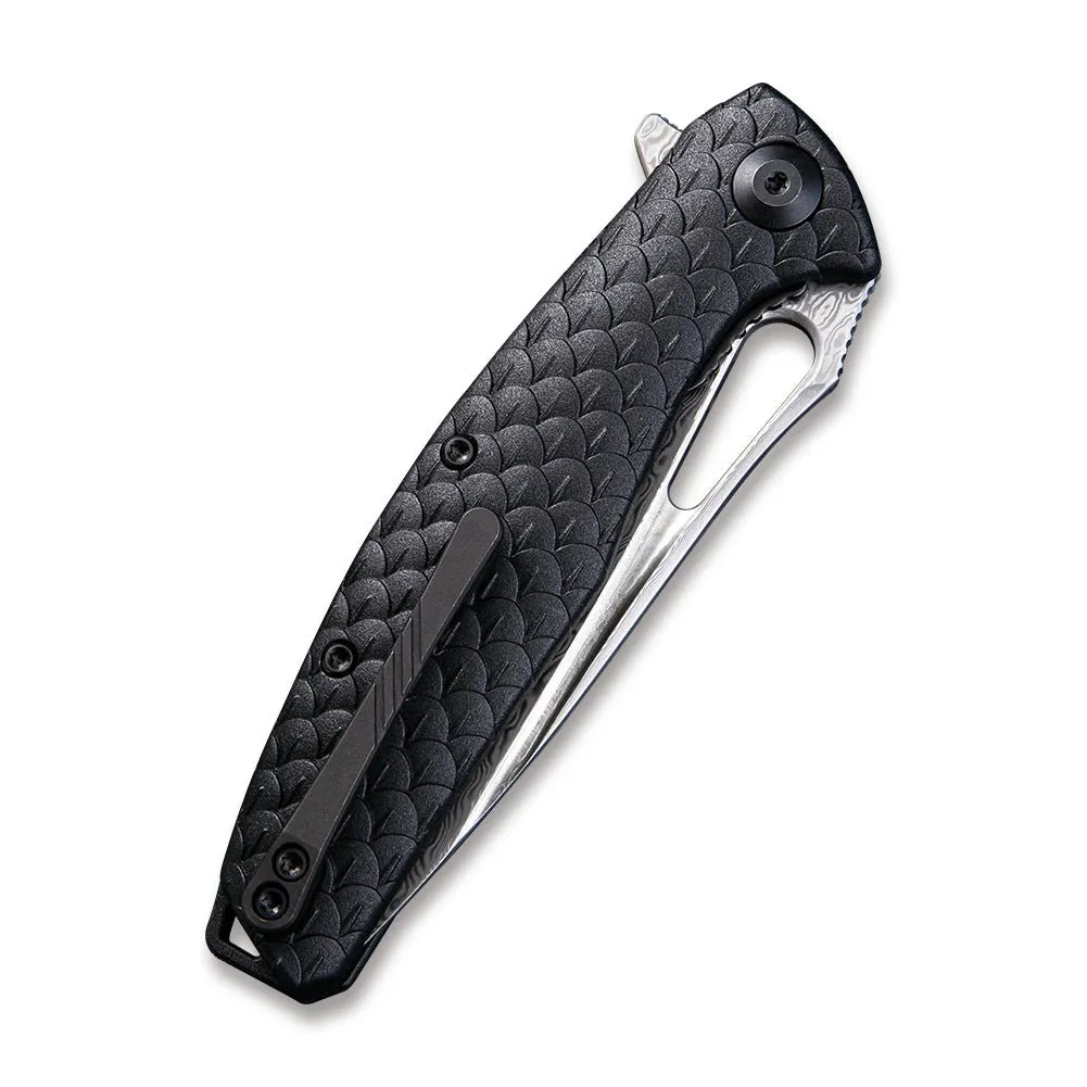 CIVIVI Wyvern C902DS Klappmesser Damast Schwarz