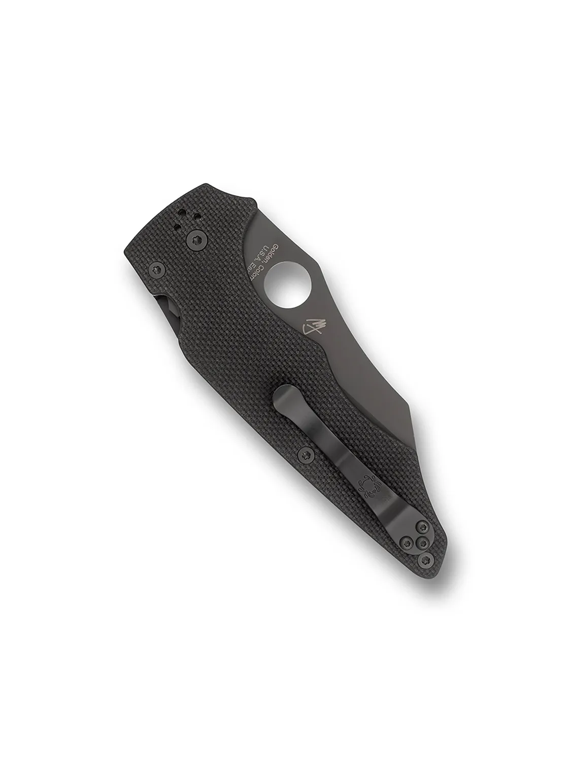 Spyderco YoJumbo Taschenmesser S30V DLC Schwarz