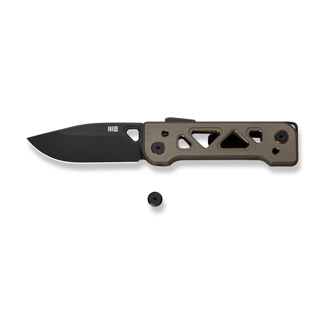 WeKnife Tyro WE24001-3 Klappmesser 20CV bronze