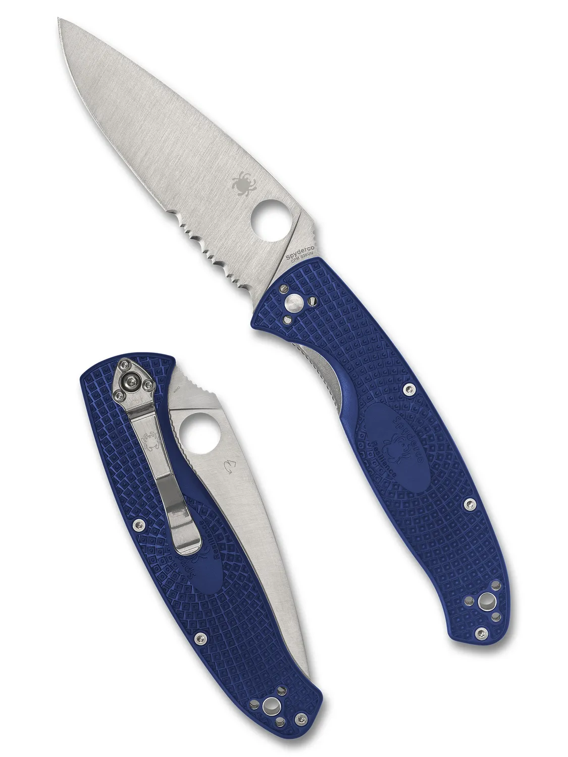 Byrd Resilience Taschenmesser Blau S35VN Combo