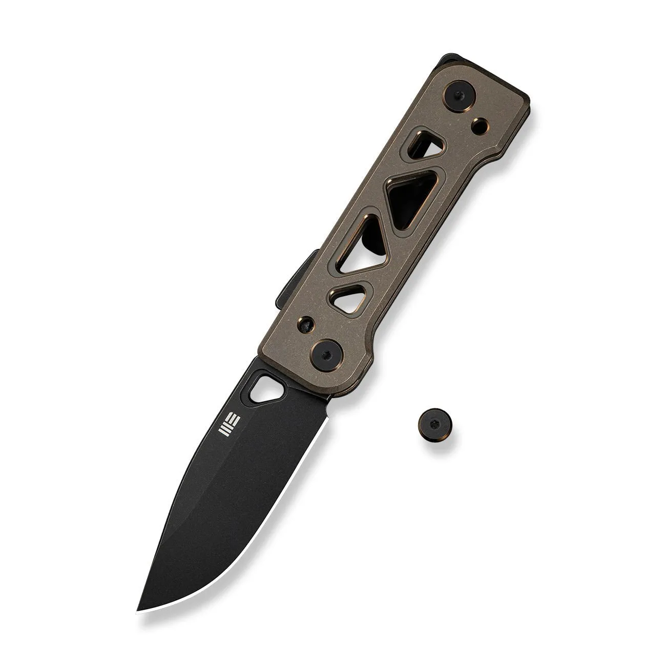 WeKnife Tyro WE24001-3 Klappmesser 20CV bronze