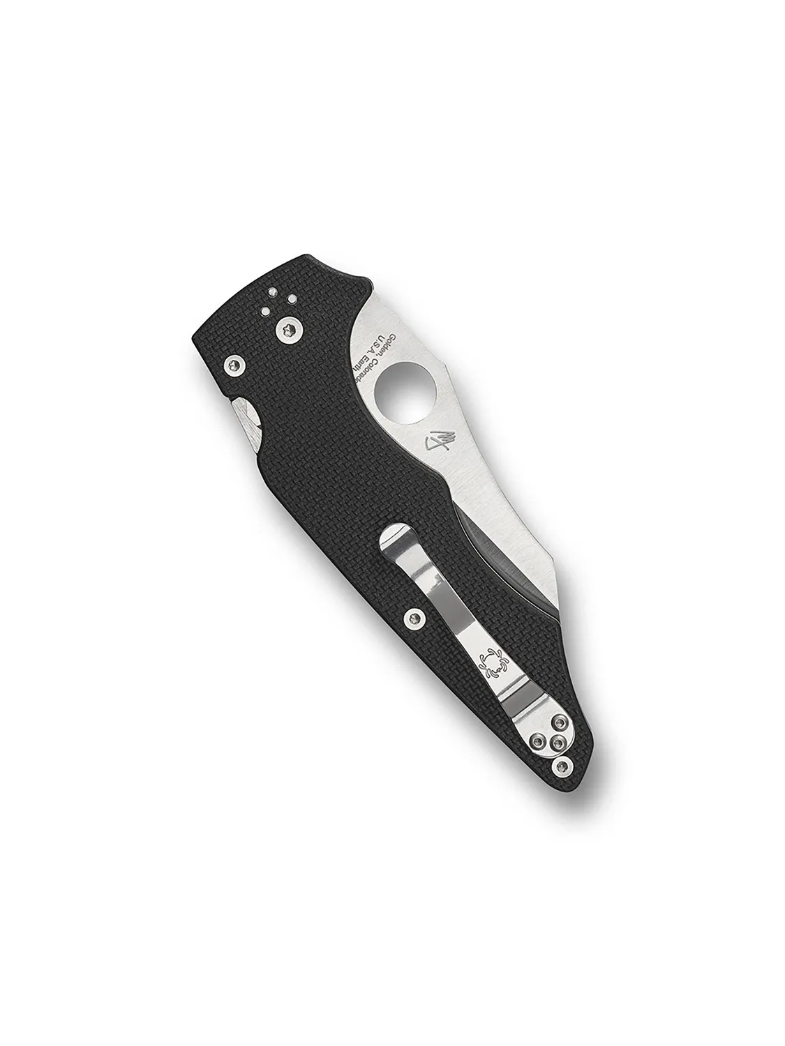 Spyderco YoJumbo Taschenmesser S30V DLC Schwarz