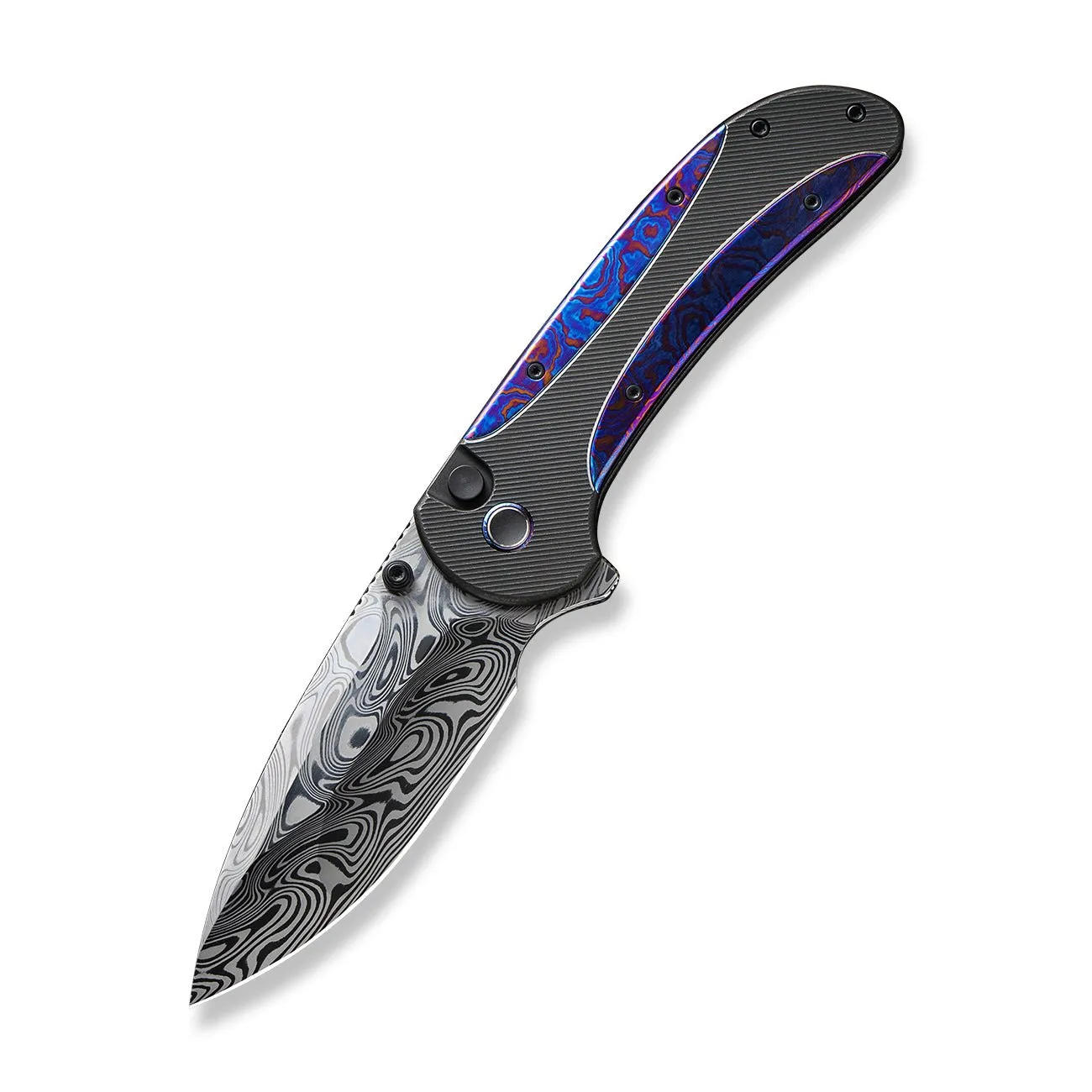 WeKnife Zizzit WE23031-DS1 Taschenmesser Damasteel